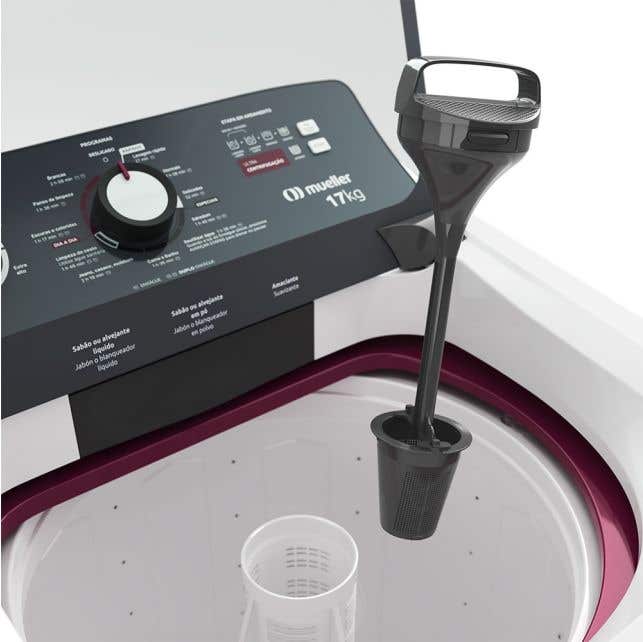  Máquina de Lavar Mueller 17kg com Ultracentrifugação e Ciclo Rápido MLA17