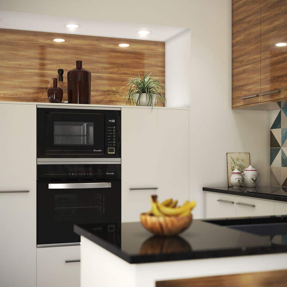 Os micro-ondas Mueller deixam sua cozinha mais simples e bonita