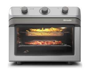 Fritadeira elétrica sem óleo Fryer Air Forno Mueller 35 Litros prata MFB35G