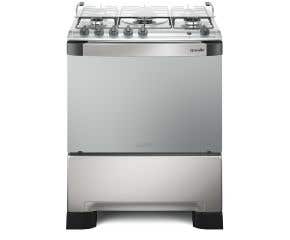 Fogão Mueller 5 bocas Decorato Inox com Tripla Chama