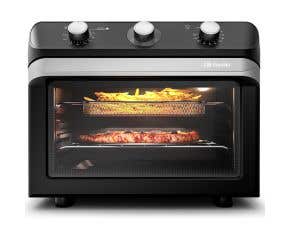 Fritadeira elétrica sem óleo Fryer Air Forno Mueller 35 Litros preto fosco MFB35G