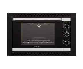 Forno Elétrico de Embutir Decorato Preto 44 Litros