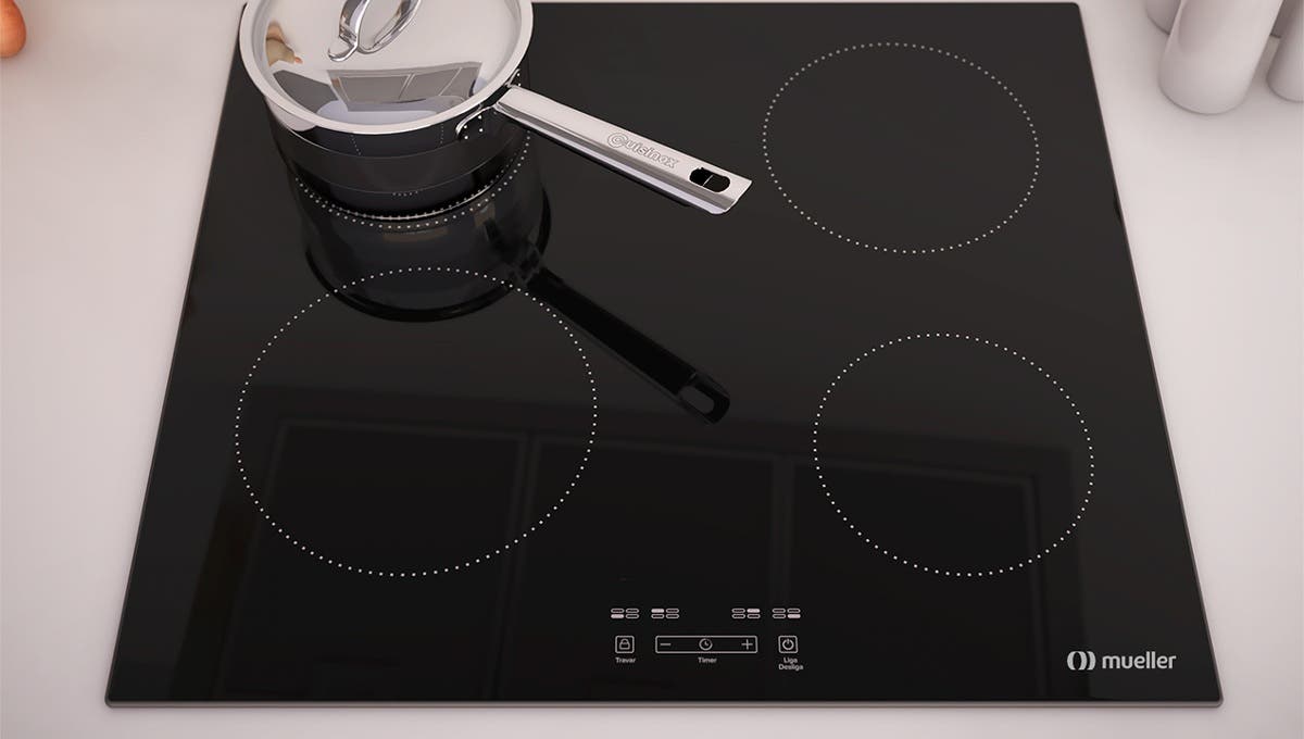 cooktop de indução mueller